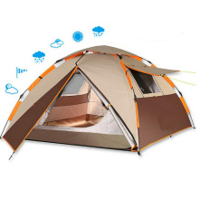 Tente de randonnée imperméable automatique durable de champ de plage de camping extérieur